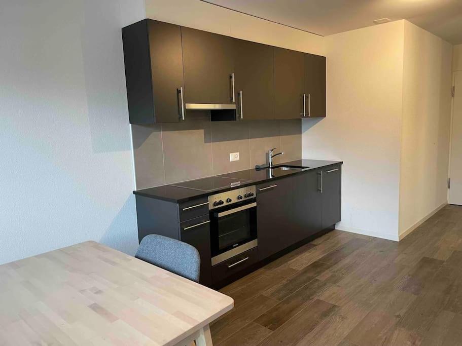 Proche Lausanne: Studio Bien Equipe Apartment Prilly Exterior photo